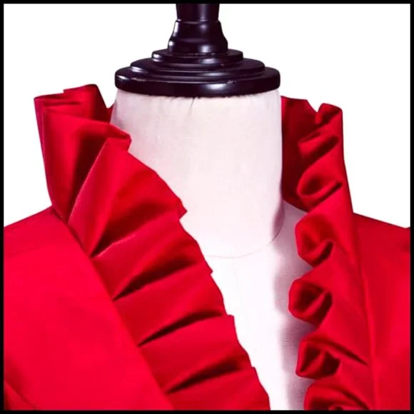 Polyester Blazer Jacket Vintage Victorian Costume Sizes XS to XXXL - Picture 4 of 5